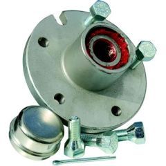 Dexter® Replacement Wheel Hub Kit, 5 BOLT GALV. HUB, 1250 KIT REPLACED BY PN 241-81073 DISCONTINUED, pregreased bearings, clamshell packaging, Dexter marine products, 1" capacity, 1250 lbs.