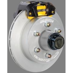 Dexter® 10" Eliminator Vented Disc Brakes, Vortex Hubs, GalvX coating, ceramic pads, stainless steel backing plates, limited lifetime warranty, 5 on 4-1/2 bolt pattern, caliper mounting bracket, Dexter Marine Products, cooler running brakes, superior brak