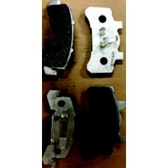 Dexter® 82084 Organic Brake Pads, Stainless Steel Backing Plates