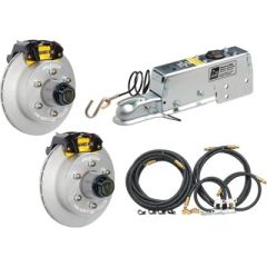 Dexter® 12" Eliminator Disc Brakes, Vortex Hubs