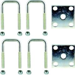 Dexter® Axle Tie Plate Kit, zinc finish