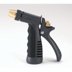 Shurhold Black Vinyl Hose Nozzle, Finger Grips, Durable Die-Cast Zinc, Stainless Steel Spring, Versatile Spray Patterns
