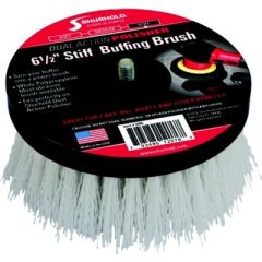 Shurhold Dual Action Polisher Scrub Brush, DAP STIFF BRUSH, buffing brush, stiff bristles, cleaning, professional detailer, high-quality materials, versatile, effectiveness, cleaning arsenal, cleanliness, Shurhold.