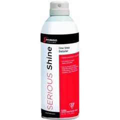 Shurhold Serious Shine Quick Detailer, 14 oz. Aerosol, Shurhold, showroom-worthy shine, car enthusiast, professional detailer, UV inhibitors, anti-static properties, all-in-one product, Shurhold manufacturer, detailing project, head-turning shine.