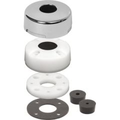 Cable Clamp, Stainless Steel Cap