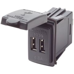 Blue Sea Systems 1039 Dual USB Charger, Marine USB Charger