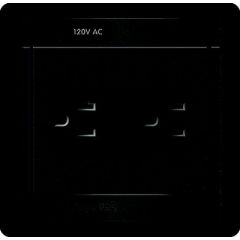 Blue Sea Systems 360 Panel, 120 Volt AC Dual Outlet