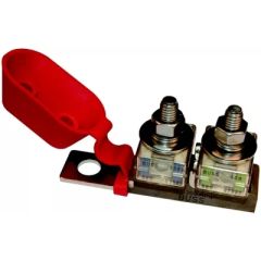 Battery Terminal Double Fuse Block, High-Amp Fuse Capability