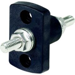 Terminal Feed Thru 5/16 Sm Black, marine electrical