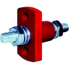 Terminal Feed Thru 5/16 Sm Red, marine electrical