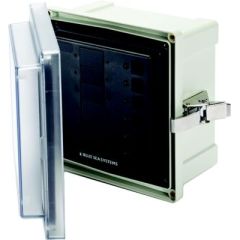 Blue Sea Systems SMS Surface Mount System, ELCI Main circuit breakers, marine enclosure, waterproof glands, circuit breaker status, LED lights, Carling Technologies, A and C Series Flat Rocker, dimensions, Blue Sea Systems, electrical system, marine setup