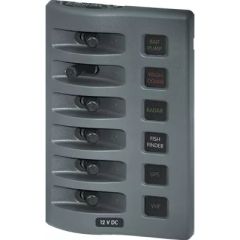 Blue Sea Systems 4306 WeatherDeck, Waterproof Fuse Panel