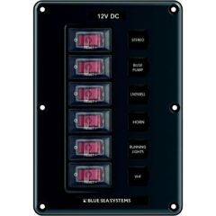 Blue Sea 4322, Water-Resistant Circuit Breaker Switch Panel