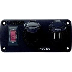 Blue Sea Systems 4363, Water-Resistant USB Accessory Panel