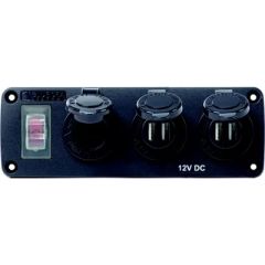 Blue Sea Systems 4365, Water-Resistant USB Accessory Panel