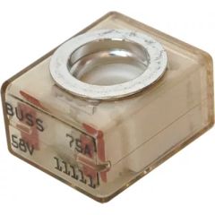 Blue Sea Terminal Fuse, 75 Amp, Brown, DC main circuit protection, marine equipment, ignition protected, clear window feature, color-coded, terminal fuse block, Blue Sea Systems, electrical products, circuit protection, marine devices, marine electrical s