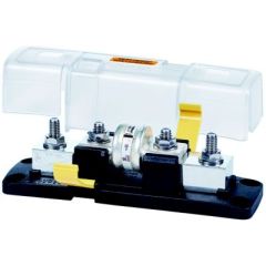 Progressive Industries Class T Fuse Block, 400A, Inverter Circuit Protection, Insulating Cover, Fast Acting Circuit Protection, Electronics Safety, High Heat Resistance, Blue Sea Systems, Reliable Circuit Protection