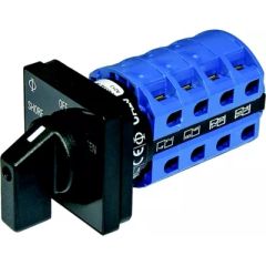 Blue Sea Systems 9010 AC Rotary Switch, OFF Position, 30A, 4 Pole, circuit protection, electrical setup, AC sources, industrial equipment, high-quality, durable products, user-friendly design, installation, convenience, reliability.