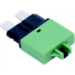 Blue Sea 7068 ATO/ATC-Style Low Profile Circuit Breaker, Green, Water-Resistant, ST-Blade Fuse Block, Boat, Reliable, Durable