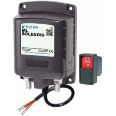 Blue Sea Systems 7701 ML Series Solenoid Switch, 12V, waterproof solenoid, LED indicator