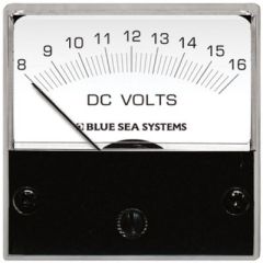 Blue Sea Systems 8028 DC Analog Voltmeter, precision monitoring