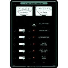 Blue Sea Systems 8081, Traditional Metal Circuit Breaker Panel