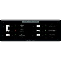 Blue Sea Systems, AC Main Branch Circuit Breaker Panel, marine vessel, power supply, reliable, quality, safety, LEDs, labeling, durability, Blue Sea Systems, upgrade