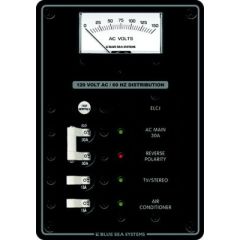 Blue Sea Systems, AC Residual Current Circuit Breaker Panel, ELCI Main, GFCI Branch, Marine Electrical Systems, Boat Safety, Electrical Protection, Blue Sea Systems Panel, ELCI Main Functionality