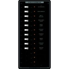 Blue Sea Systems 8376, Traditional Metal Circuit Breaker Panel