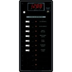 Blue Sea Systems 8402 Traditional Metal DC Circuit Breaker Panel, electrical system
