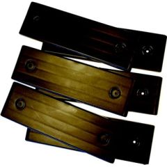 Ironwood Pacific 0132 E-Z Slide Trailer Bunk Pads, Black, Boat Trailer Slides, Carpet Wear Protection