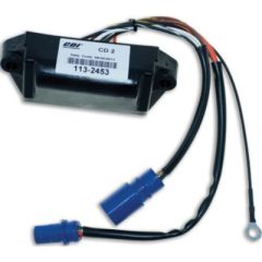 Johnson/Evinrude Powerpack, CDI Electronics, Power Pack-CD2 technology, outboard motor, RPM limitations, boat upgrade, marine conditions, fuel efficiency, CDI Electronics, boating adventures, acceleration, RPM limiter, Johnson/Evinrude models, power pack 