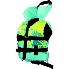 Jobe Infant Nylon Vest, Blue, ULC-certified, Lightweight PE-foam, Durable nylon fabric, Adjustable webbing straps, Strong buckles, Water drainage system, Crotch strap, Unisex fit, Attractive blue color, Jobe Sports, Water sports equipment, Safety, Comfort