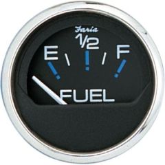 Faria Chesapeake SS Black 2" Gauge, Fuel Level Gauge