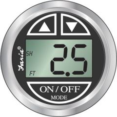 Faria Digital Depth Sounder, Chesapeake SS Black