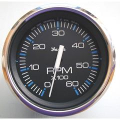 Faria Chesapeake SS Black 4" Gauge, 6000 RPM Tachometer