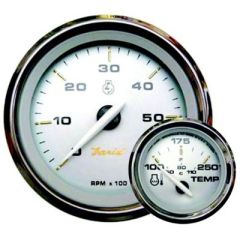Faria Kronos 6 Gauge Inboard Set, boat dashboard