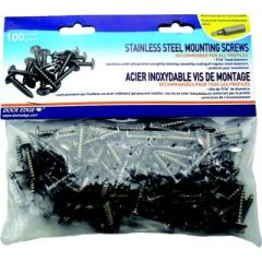 Dock Edge Stainless Steel Mounting Screws, Robertson Driver Bit