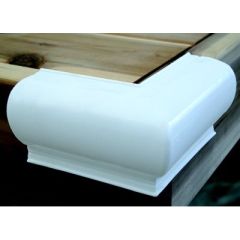 Dock Edge 1054F Heavy Slant "P" Corner, marine grade flexible PVC