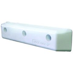 Dock Edge ProTect Straight HD 12" White PVC Bumpers, boat protection