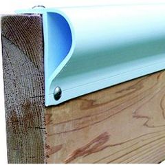 Dock Edge 1180F Slant "P" Profile, White, Boat Protection, PVC Material, Durable Construction, UV Resistant, Easy Installation