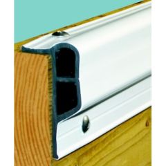 Dock Edge 1136F Economy Dock Guard Profile, White, gunwale protection