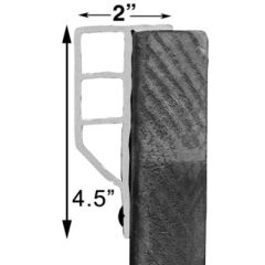 Dock Edge 1160F Full Face Profile, White, Dock Edge 1160F