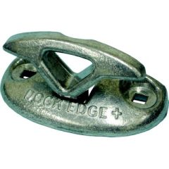Dock Edge Flip-Up Ring Dock Cleat, Polished, marine grade aluminum, watercraft, safety, convenience, durability, stability, anchoring, marine accessories, docking experience