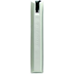 Dock Edge DE53131F PVC Toon Fender, Pontoon Boat, Protection, Creme, Stainless Steel Hook