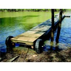Dock Edge 90-024-F 24" Rolling Wheel, roll-in docks