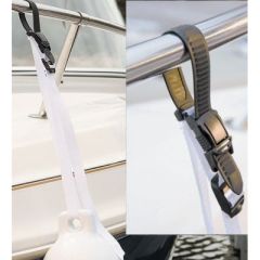 Dock Edge Fender Lok Kwik Adjust White, Boat Fender Lock