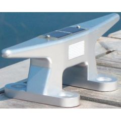 dock cleat, solar rechargeable