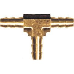 Fairview 1236 Brass Hose Barb Tee, 3/8", CA360 Brass Construction, Leak-Free Connection, Extreme Temperature Resistance, Fairview Fittings & Mfg, Durable Performance, Reliable Connections, Hassle-Free Experience, Superior Product