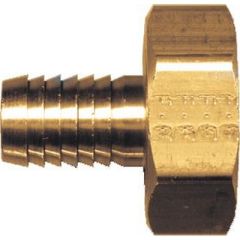 Fairview 1958 Brass Swivel Water Hose Fitting, Female, 1/2" Hose Barb, durable brass, leak-free connection